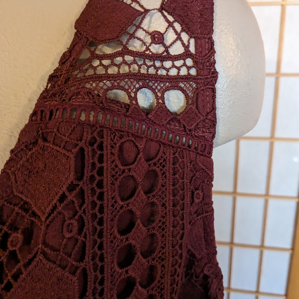 Maurice's, NEW, cranberry sleeveless top, sz 3X, NWTS.  FINAL PRICE DROP… - Picture 4 of 8